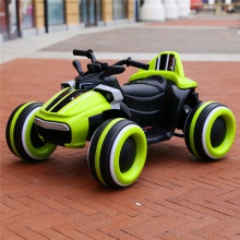 定制儿童沙滩车可坐人双驱动四轮越野车宝宝带遥控玩具车充电童车