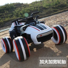 定制儿童沙滩车可坐人双驱动四轮越野车宝宝带遥控玩具车充电童车