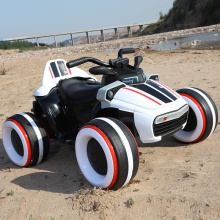 定制儿童沙滩车可坐人双驱动四轮越野车宝宝带遥控玩具车充电童车