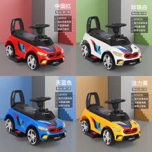 儿童滑行车可推可滑电动推车宝宝四轮滑行车防侧翻扭扭车