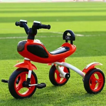 儿童三轮车脚踏车儿童脚踏三轮自行车宝宝单车童车带音乐灯光