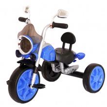 儿童脚踏玩具车骑在儿童三轮车/3轮踢婴儿男孩踏板车三轮车/儿童机动三轮车与音乐和光