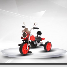 儿童脚踏玩具车骑在儿童三轮车/3轮踢婴儿男孩踏板车三轮车/儿童机动三轮车与音乐和光