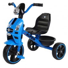 儿童脚踏车三轮车童车自行车3-6岁宝可骑行滑行带灯光音乐储物篮