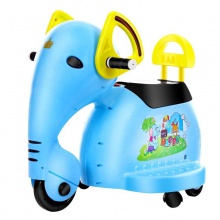 儿童电动摩托车大象款儿童升级电动三轮车男女宝宝电瓶车