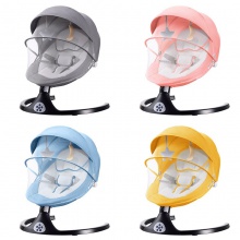 智能婴儿摇摇椅电动摇椅哄娃睡觉的神器摇摆椅多功能躺椅 安抚椅