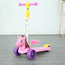 儿童滑板米高车 折叠闪光轮踏板滑行车 1-6岁滑步车