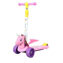 儿童滑板米高车 折叠闪光轮踏板滑行车 1-6岁滑步车