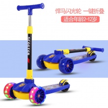 儿童滑板车 1-6小孩折叠灯光儿童滑板车 折叠儿童车滑行车溜溜车