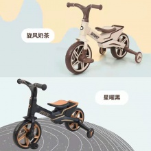 多功能儿童三轮车脚踏1-3岁婴幼儿滑步车小孩平衡自行车