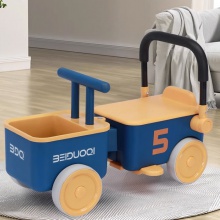 儿童四轮滑行车溜溜车男女宝宝手推车3一6岁助步车仿侧翻旅行车