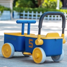 儿童四轮滑行车溜溜车男女宝宝手推车3一6岁助步车仿侧翻旅行车