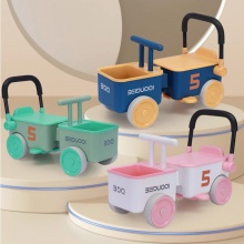 儿童四轮滑行车溜溜车男女宝宝手推车3一6岁助步车仿侧翻旅行车