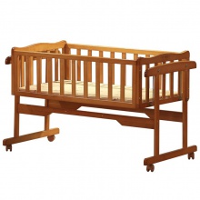 实木婴儿床新生儿宝宝摇床加宽简易可调多用型摇篮床欧式
