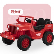 儿童电动车亲子互动推把车可坐大人四驱遥控宝宝玩具车男女孩童车