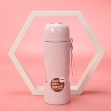 水滴型双层玻璃杯 ins风商务开业办公室茶杯防摔防烫玻璃水杯礼品