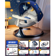 电动摇摇椅婴儿新生儿哄娃摇摇床宝宝摇篮带娃睡觉哄睡安抚椅