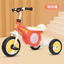 儿童三轮车2-8岁男女宝宝脚踏车脚蹬三轮车防侧翻小孩玩具自行车