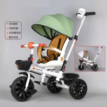 高品质的婴儿三轮车 三合一儿童三轮车和安全座椅 单座带篷三轮车