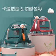 新款婴儿学步车宝宝滑行车 助步车母婴赠品礼物 方盘学步车