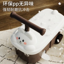 儿童四轮滑行车萌娃生日礼物2-5岁小朋友静音学步车男女宝溜溜车