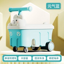 儿童四轮滑行车萌娃生日礼物2-5岁小朋友静音学步车男女宝溜溜车