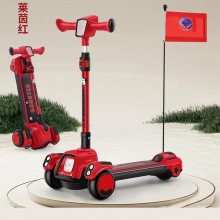 儿童滑板车大款米高车单脚滑行车男女小孩三轮溜溜玩具车