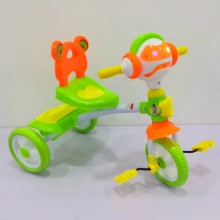 带座位的婴儿三轮车/低价塑料儿童三轮车/动物玩具三轮车有踏板骑
