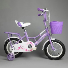 儿童自行车女 款12/14/16/寸小孩骑行脚踏童车 宝宝单车脚踏车