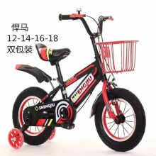 儿童自行车12寸宝宝脚踏车14寸男孩玩具车16寸童车学生单车