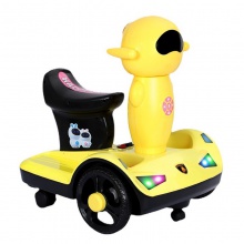 儿童太空人电动平衡车带音乐灯光遥控 大号电动车1-5岁双驱电瓶车