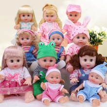 过家家带洋娃娃手推小车发声婴儿宝宝仿真男女孩儿童玩具