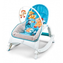 新品超柔布婴儿摇椅宝宝睡床多功能可折叠震动安抚躺椅休闲摇