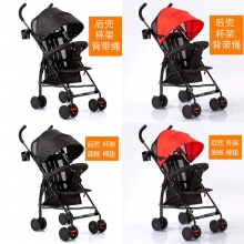 溜娃神器婴儿手推车可坐可躺轻便可折叠遛娃儿童宝宝小孩四轮伞车