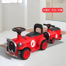 宝宝玩具车小火车可坐人扭扭车四轮转向摇摆车新款儿童滑行电动车