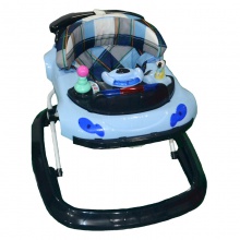 儿童学步车带玩具带灯光适用于7-15个月婴儿PP学步车