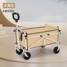 户外露营车推车营地车折叠手拉拖车野餐旅行便携野营露营五寸小车