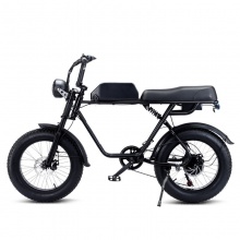 20寸软尾胖胎雪地电动越野助力车山地车锂电自行车