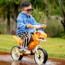 儿童平衡车 儿童恐龙平衡自行车 恐龙无脚踏自行车