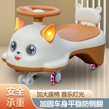 儿童摇摆车溜溜车万向轮男宝宝女宝宝1一6岁防侧翻款摇摆滑行车
