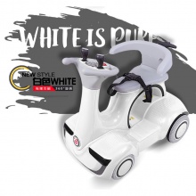 儿童电动摩托车瓦力碰碰车双驱四轮摇摆玩具宝宝早教车