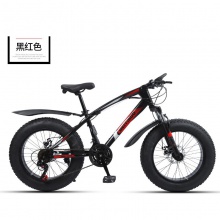 厂家供应20寸双碟刹4.0宽轮胎雪地沙滩车户外男女骑行越野自行车