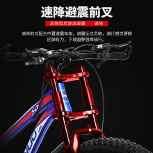 厂家供应双减震沙滩越野雪地车男女户外骑行4.0宽轮胎自行车
