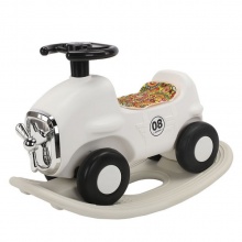 可爱的4轮儿童塑料车滑滑板车骑在车上/摇马玩具儿童平衡车/儿童车秋千滑车