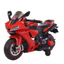 炫酷灯光电动儿童摩托车儿童电动摩托车两节电池 二轮电动摩托车