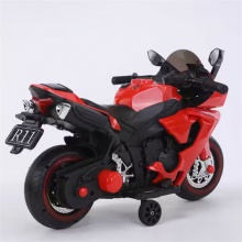 炫酷灯光电动儿童摩托车儿童电动摩托车两节电池 二轮电动摩托车