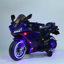 炫酷灯光电动儿童摩托车儿童电动摩托车两节电池 二轮电动摩托车