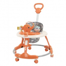 多功能可调时尚防侧翻学步车/带玩具餐盘的高品质家庭学步车