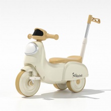 新品儿童三轮车宝宝脚踏车灯光音乐轻便婴幼儿手推溜溜滑行车