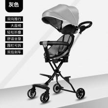 一键收车轻便折叠双向可坐躺溜娃神器儿童手推车高景观婴儿遛娃车
